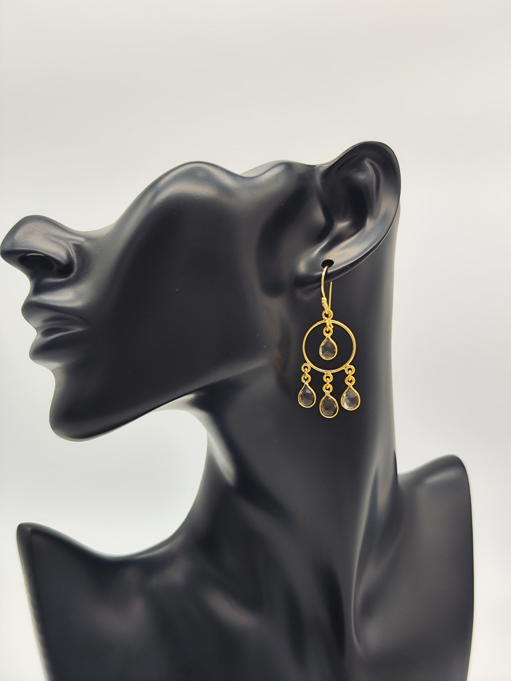 Pendientes Megha Padma – Colección Nila Padma