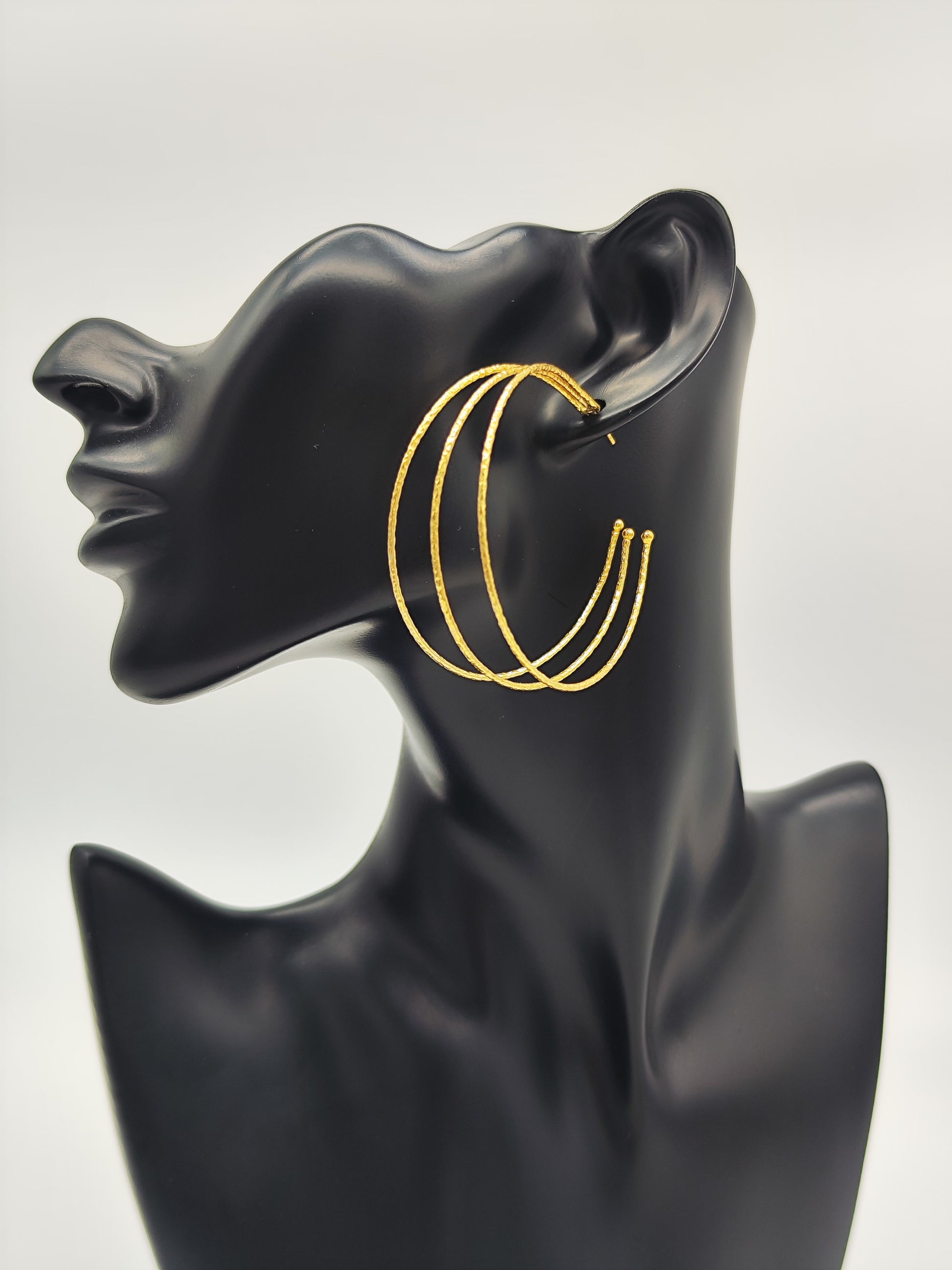 Pendientes Surya Valli – Colección Nila Padma