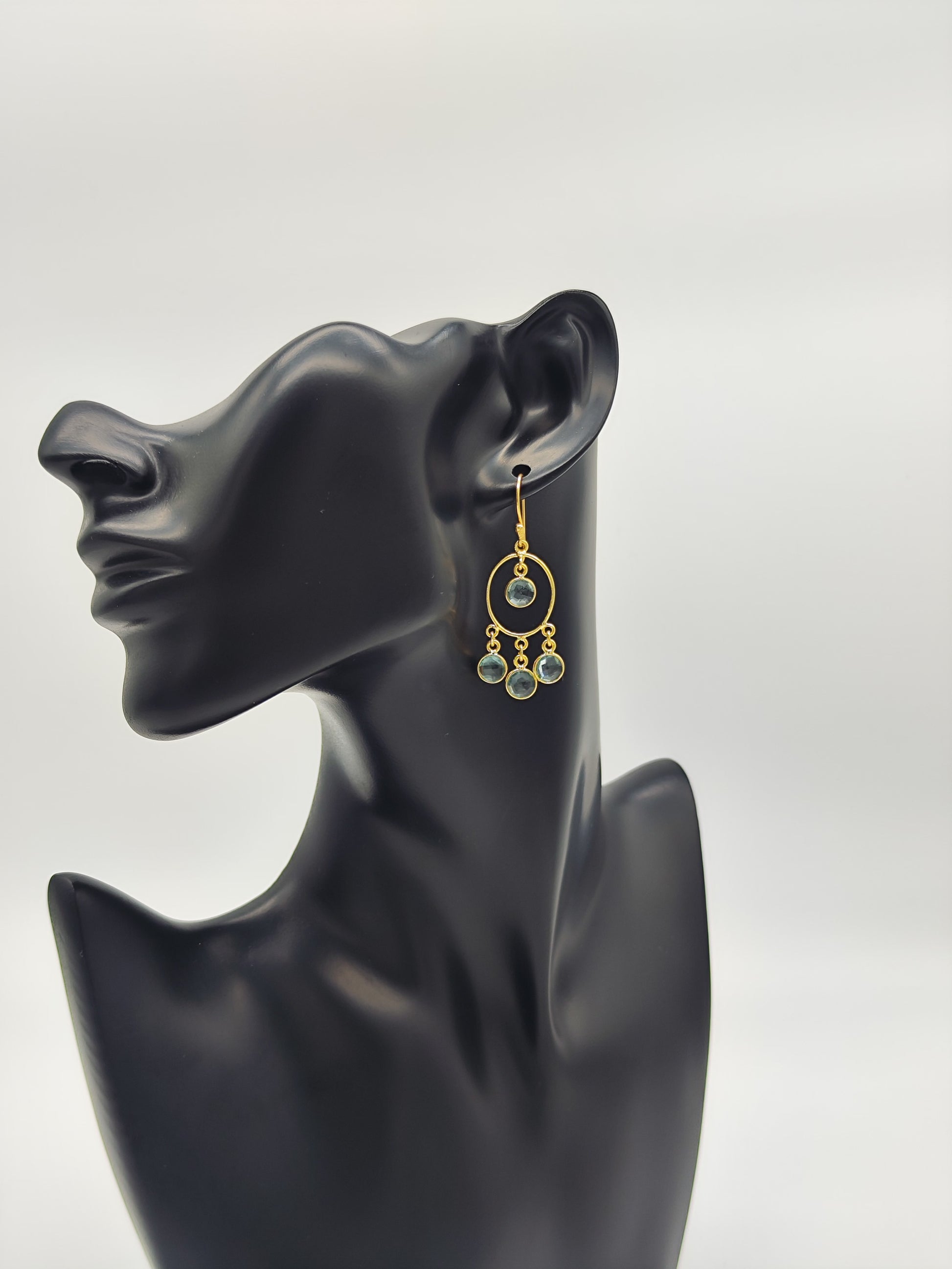 Pendientes Varuna Padma – Colección Nila Padma