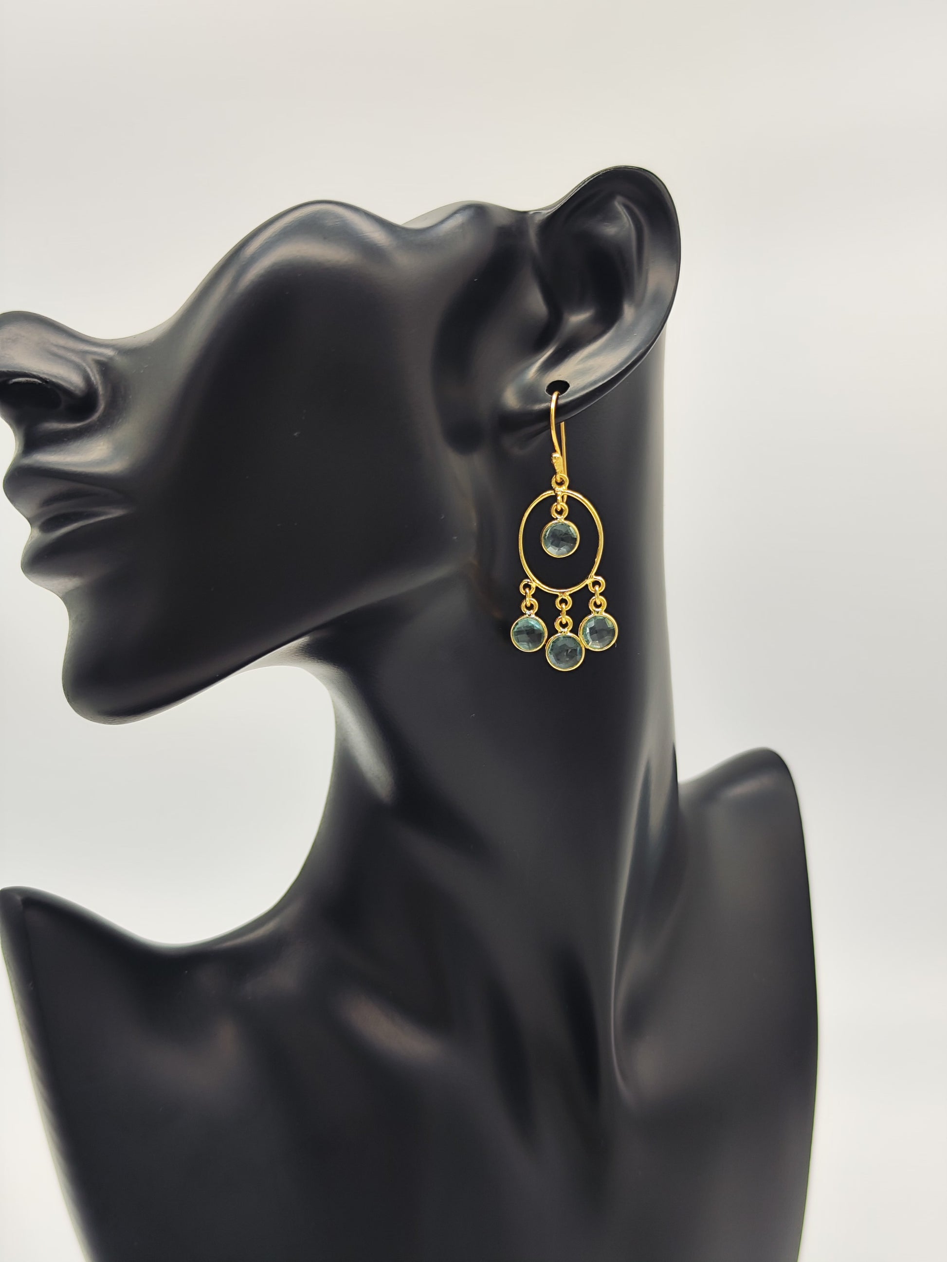 Pendientes Varuna Padma – Colección Nila Padma