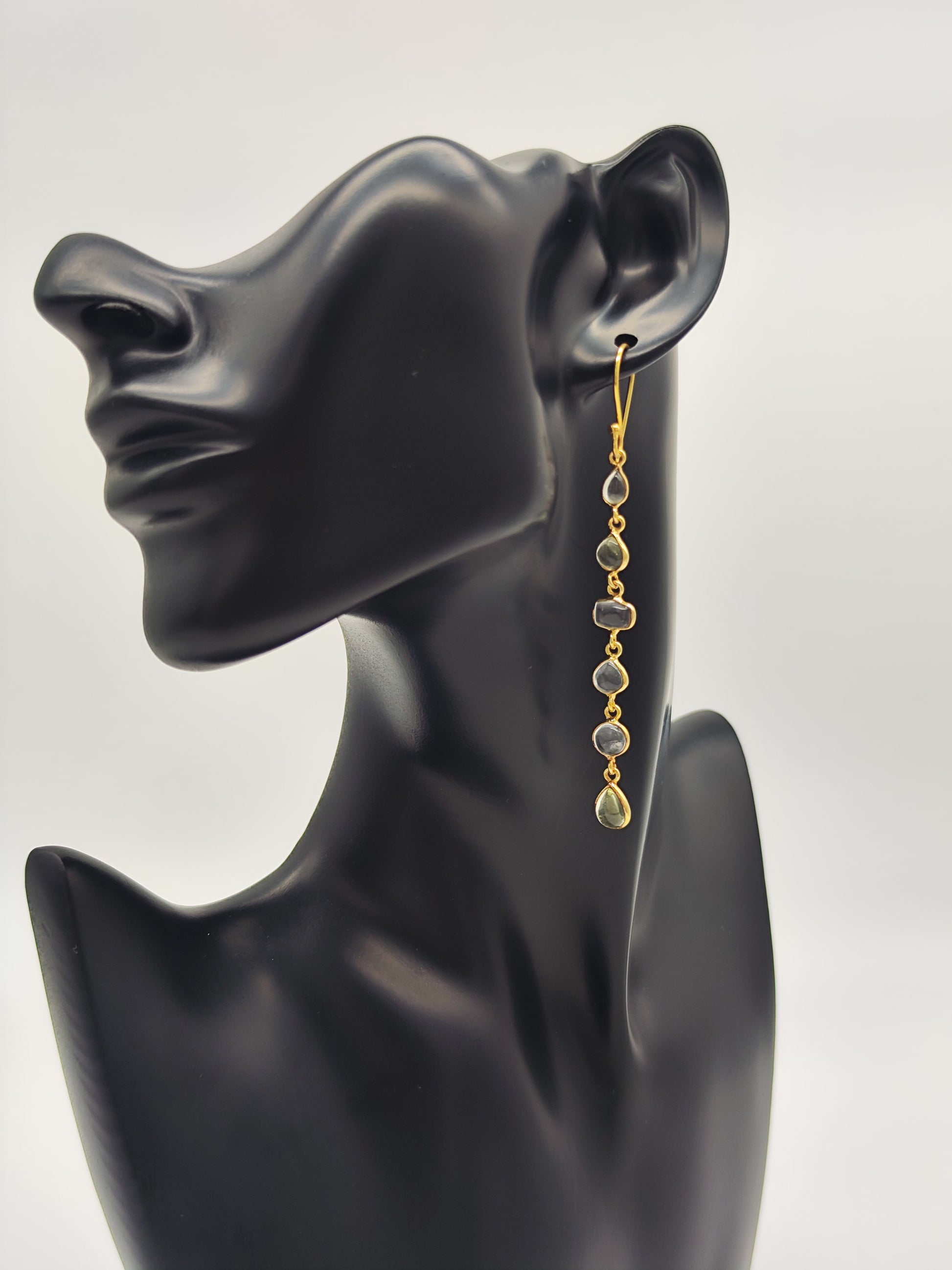 Pendientes Jyoti Padma – Colección Nila Padma