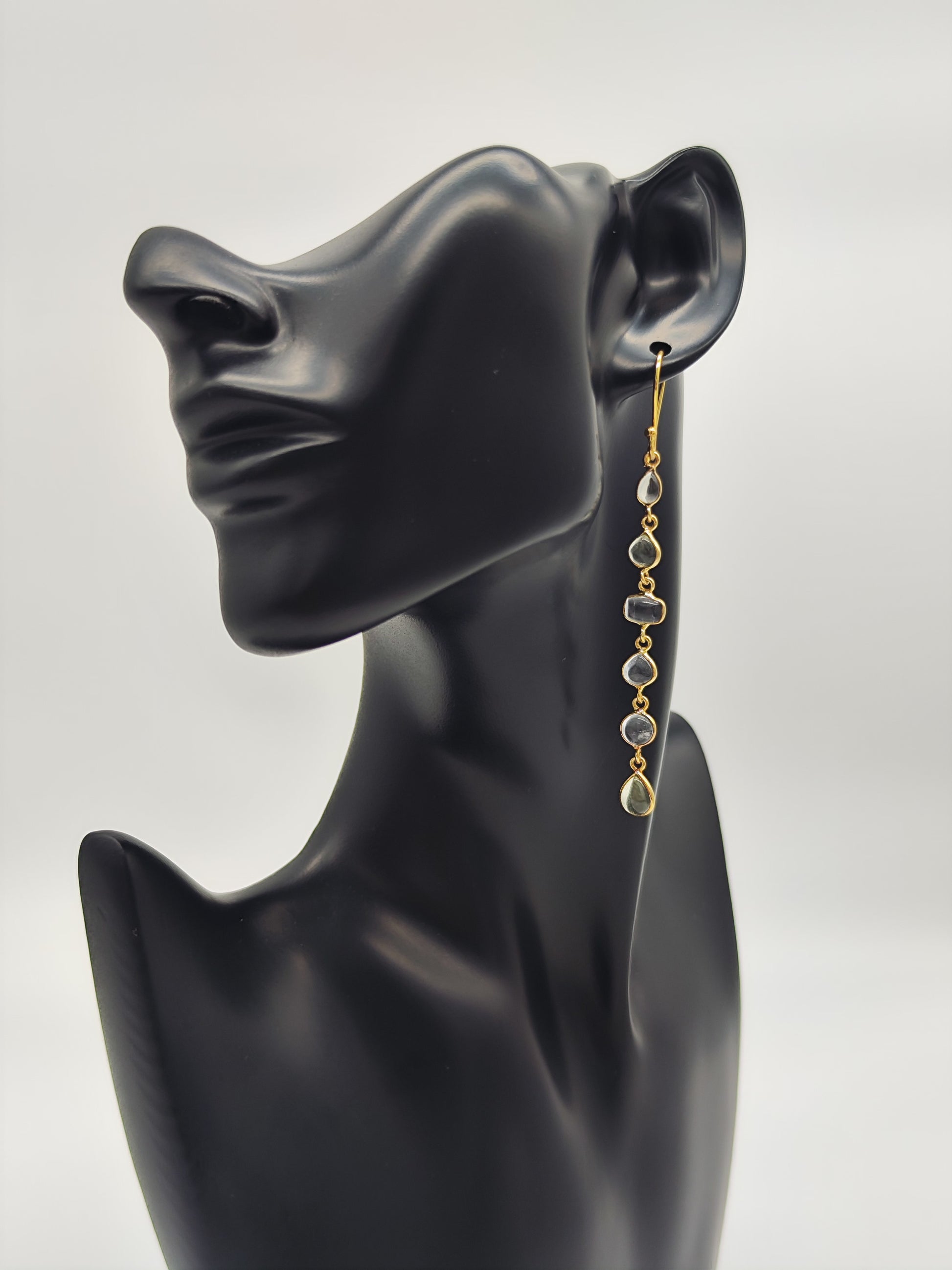 Pendientes Jyoti Padma – Colección Nila Padma