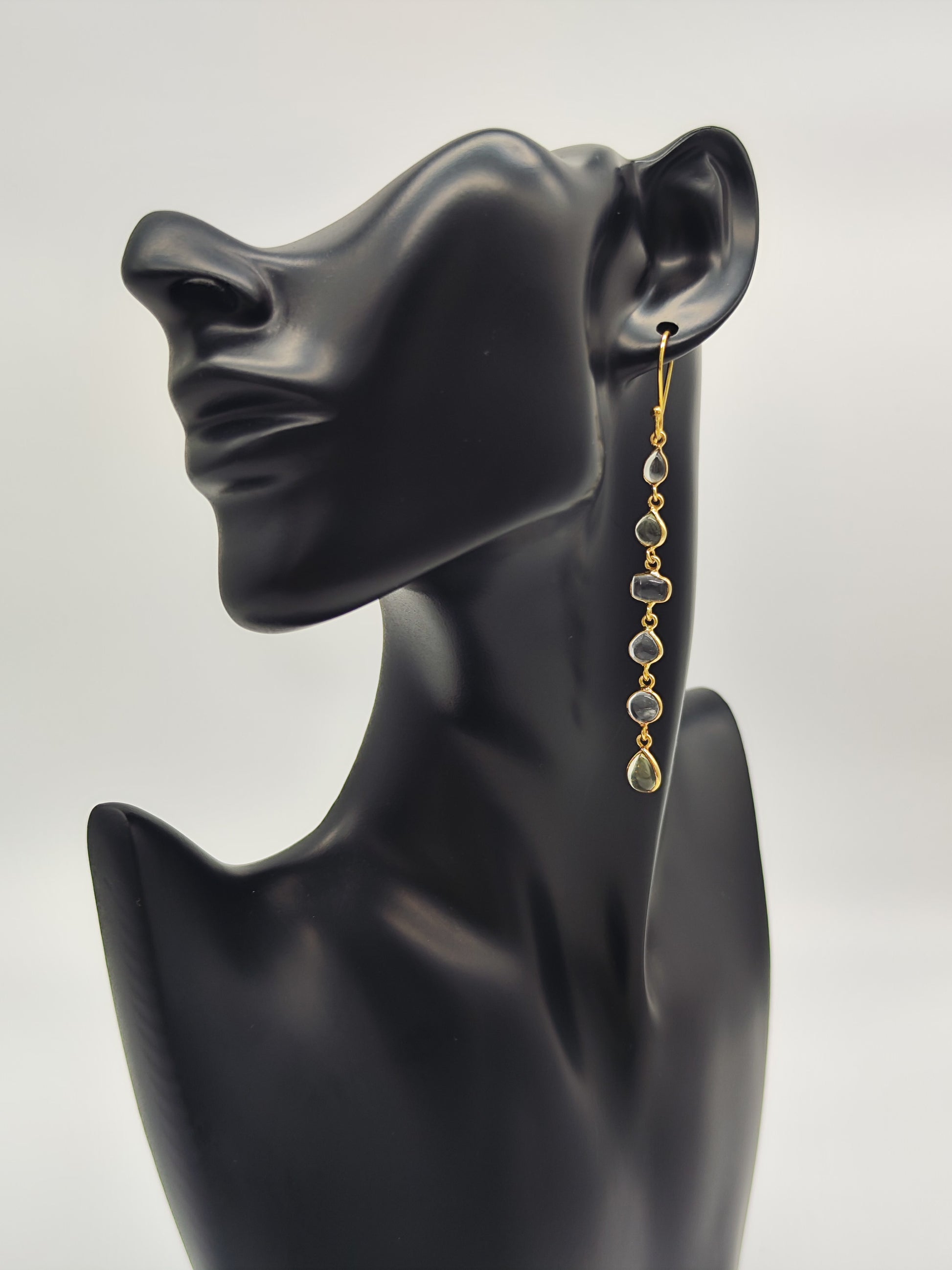 Pendientes Jyoti Padma – Colección Nila Padma